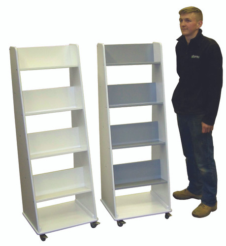 4 shelf book display