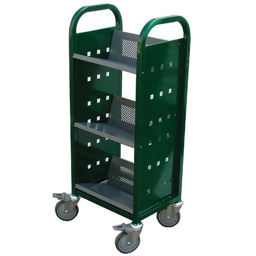 Short single sided, 3 shelf Trolley