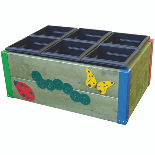 6 box gardening unit.