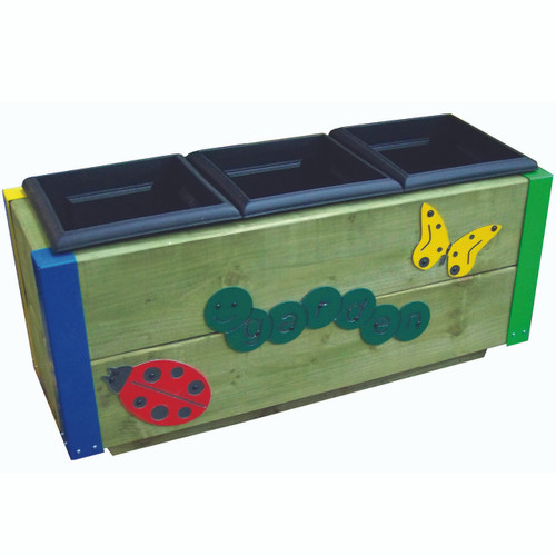 3 Planter Garden Box