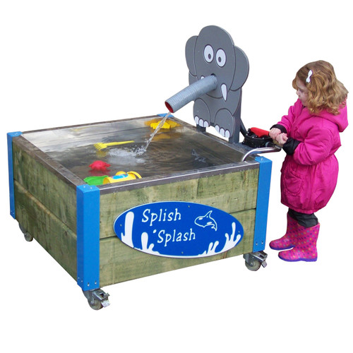 Small Elephant Water Play