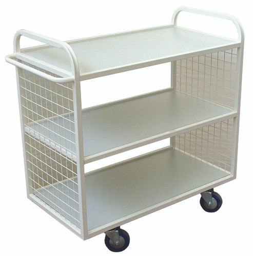 Steel Flat Shelf Trolley