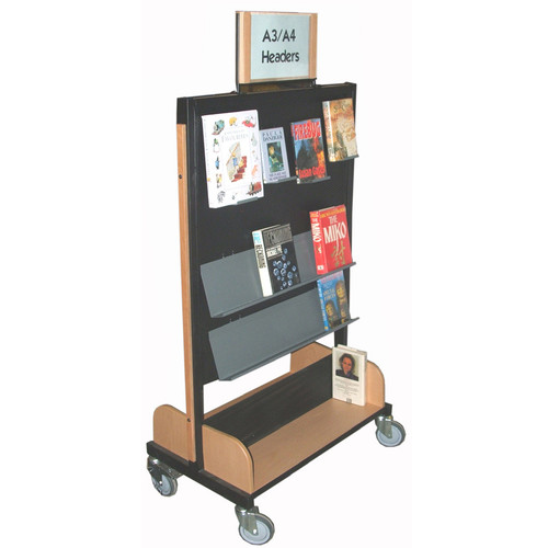 Large Book Trolley