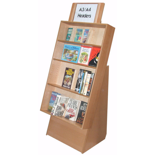 Wood Finish Display unit