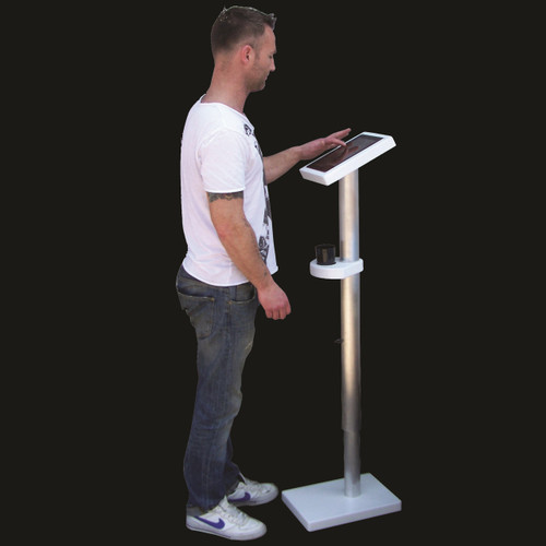 Height adjustable ipad stand