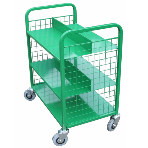 Flat Shelf with Solid Dividers