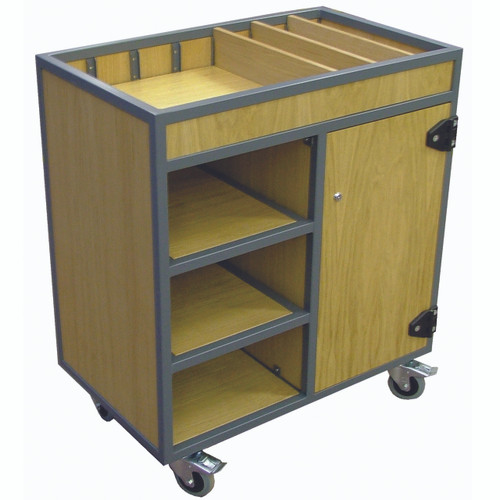 Multi-purpose cupboard trolley