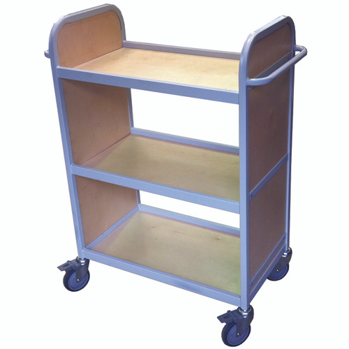 Wood and steel trolley (WH4)