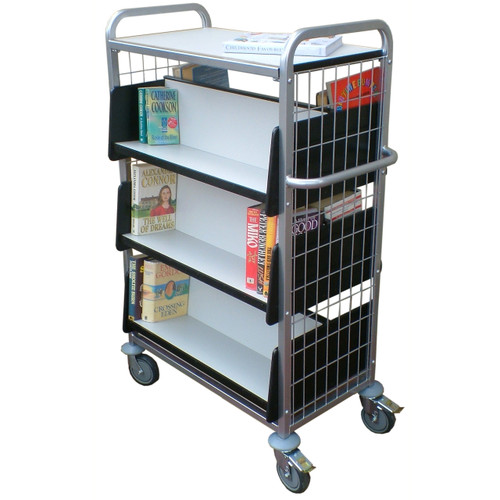 Wood and steel trolley
