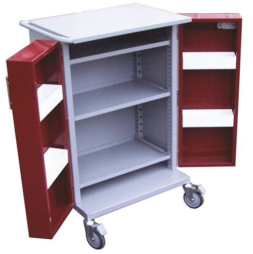 MDS Locking Meds Trolley
