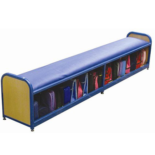 Modular Cloakroom Lunchbox Bench
