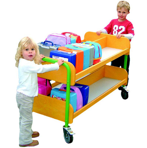 Double Lunchbox Trolley 2 Tier