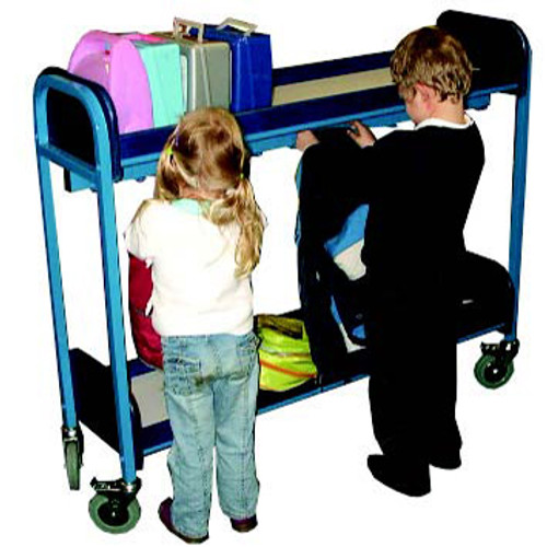 Multi-purpose lunchbox and cloakroom trolley