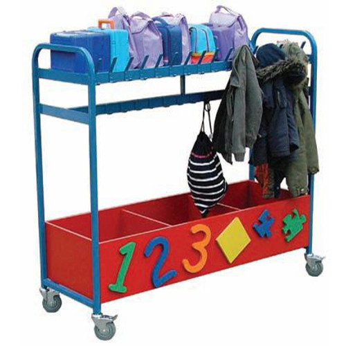 Multi-purpose Cloakroom Trolley