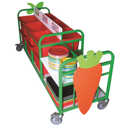 Double Sided Clearing Trolley, LARGE