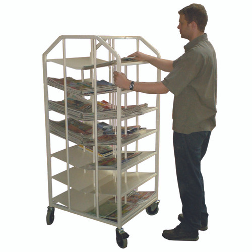 Large Magazine Trolley