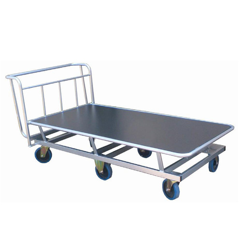 Raised platform trolley