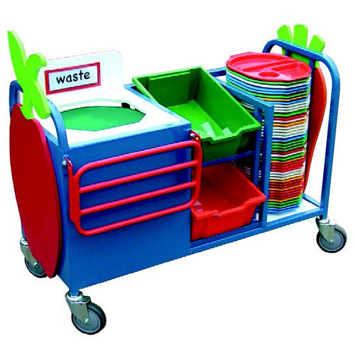 Mini Waste Trolley With Tray Runner (9SDJYN)
