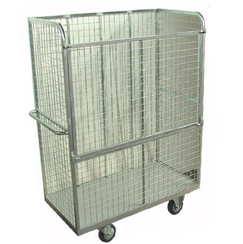 Mesh Trolley with Fold Down Door (IND6)