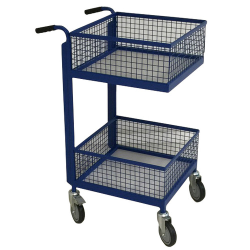 2 Tier Basket Trolley