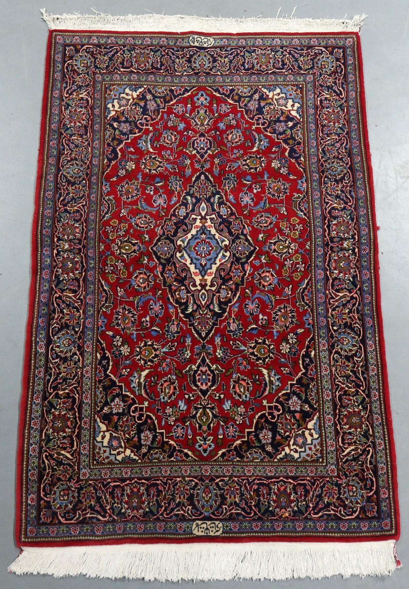 Kashan Persian Rug (Ref 13) 178x110cm - Persian Rug Co.