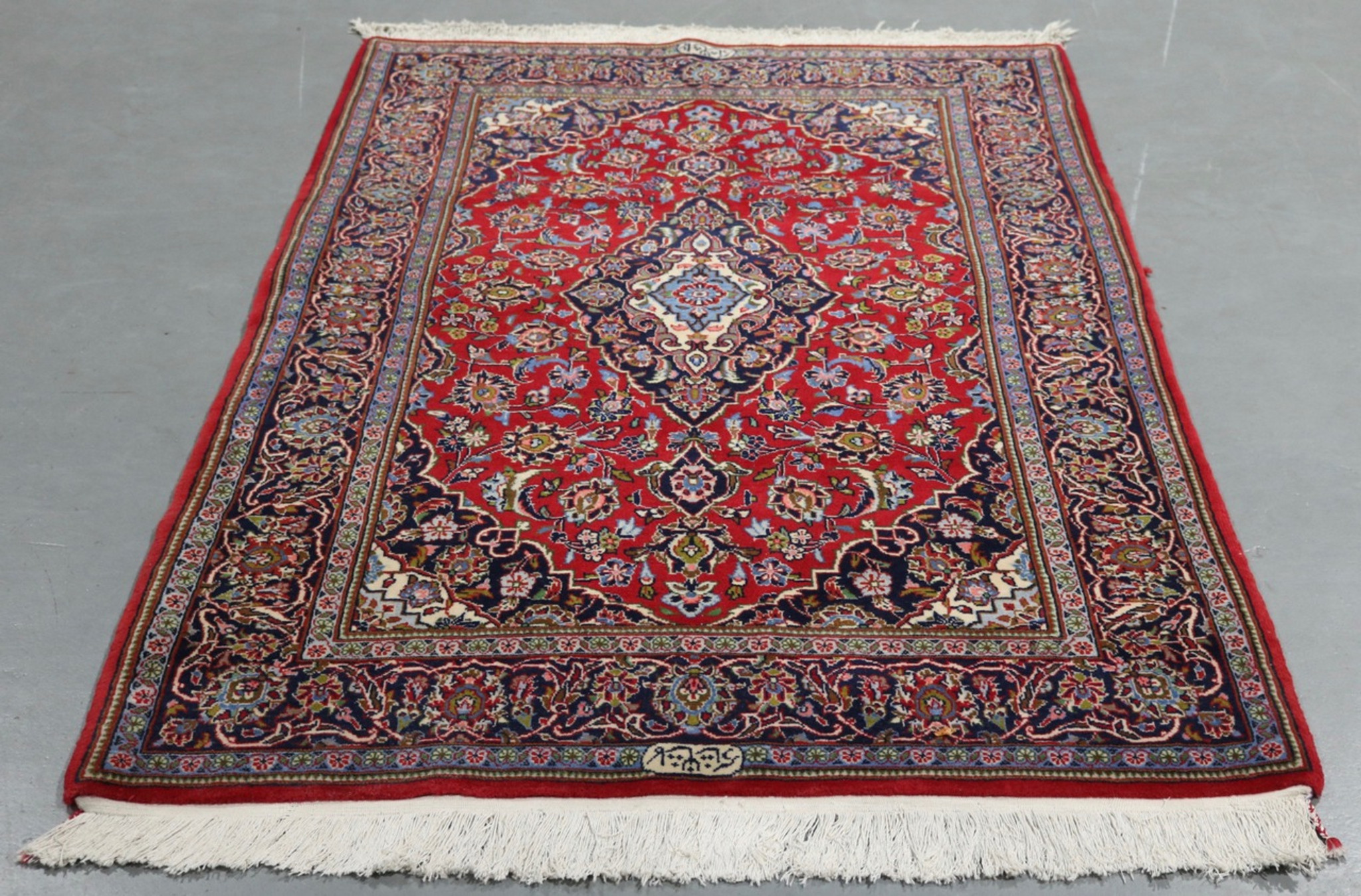 Kashan Persian Rug (Ref 13) 178x110cm - Persian Rug Co.