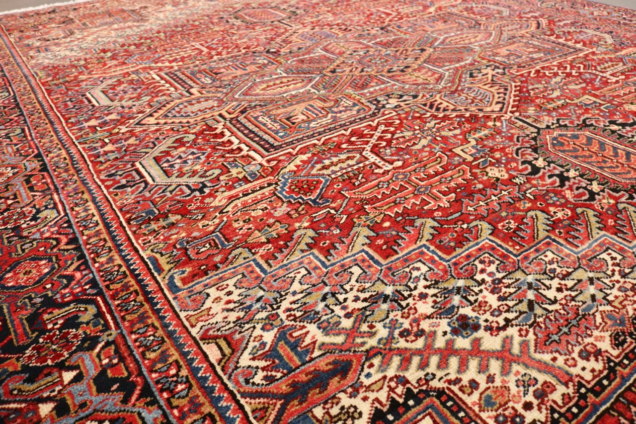 Heriz Fine Vintage Persian Rug (Ref 356) 372x291cm Persian Rug Co.