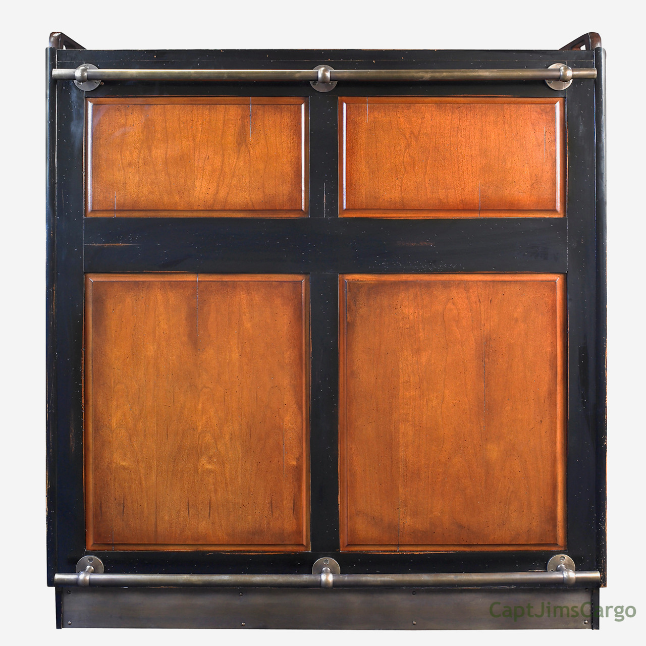 Casablanca Bar Black 43.5" Nautical Home Pub Style Furniture - CaptJimsCargo