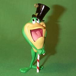 1997 LT Michigan J. Frog Christmas Ornament The Ornament Shop