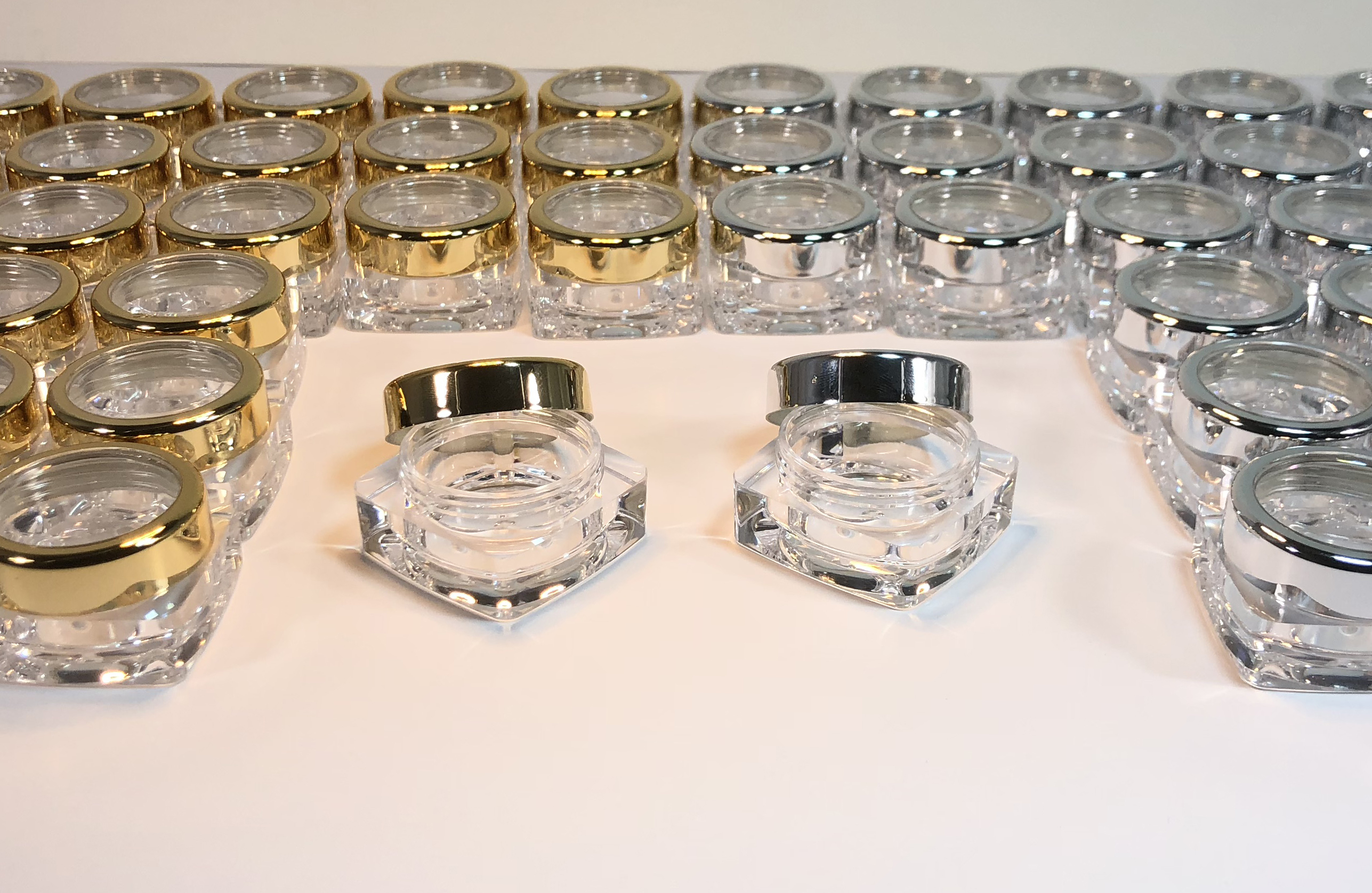 Cosmetic Jars Beauty Containers Wholesale Disposable Makeup Applicators