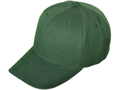 wholesale 6 panel mid profile blank baseball caps black
