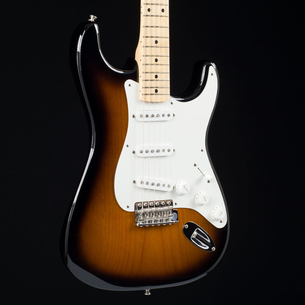 fender american original 50s stratocaster two tone sunburst 7079 at
