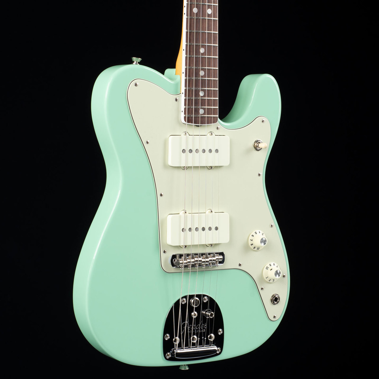 Fender Jazz Telecaster LTD Surf Green 4219 at Moore Guitars