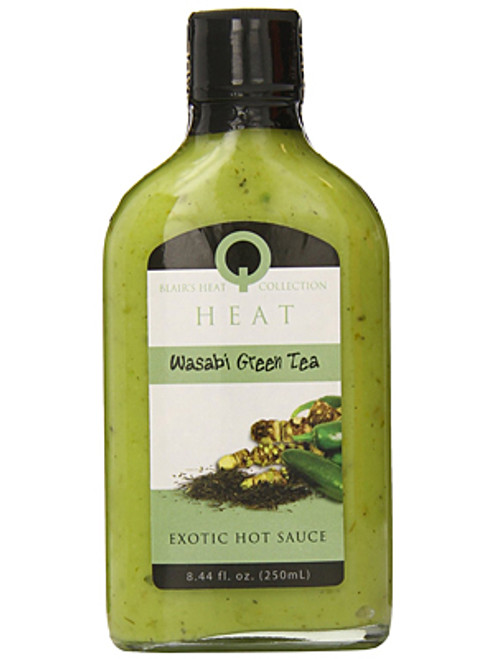 Blair's Q Heat Wasabi Green Tea Exotic Hot Sauce