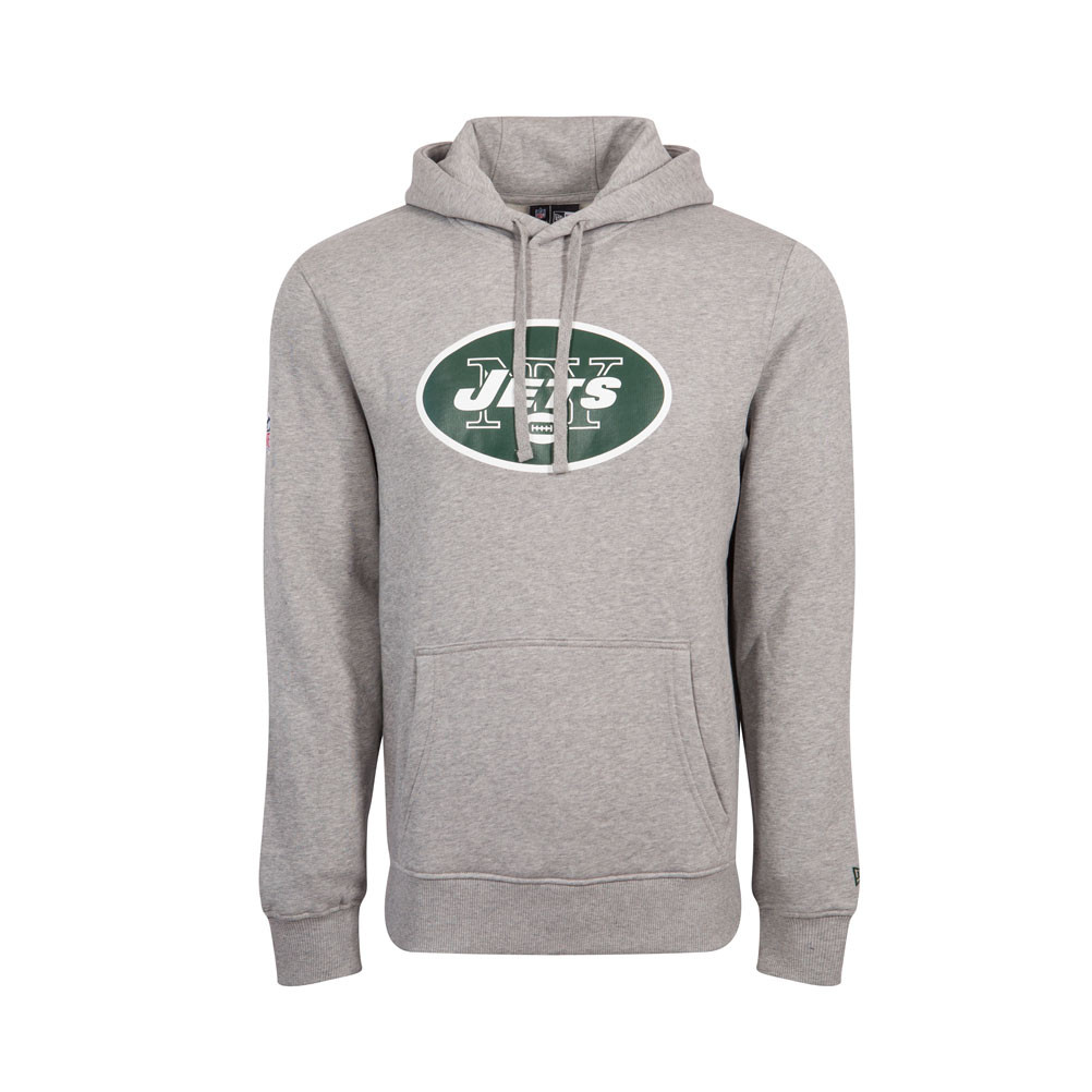 NY Jets team logo NFL hoodie [grey 
