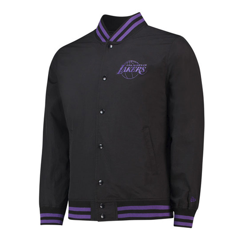 lakers varsity jacket mens