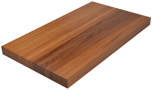African Mahogany Edge Grain Butcher Block Countertop
