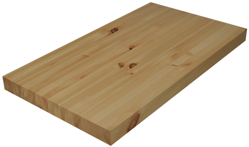 Knotty Pine Edge Grain Butcher Block Countertop