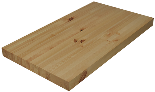 Knotty Pine Edge Grain Butcher Block Countertop