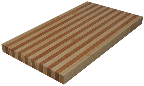 Mixed Maple/Cherry Edge Grain Butcher Block Countertop