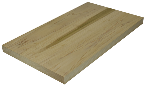 Poplar Wide Plank (Face Grain) Countertop