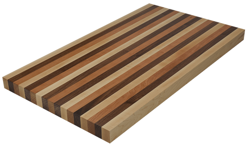 Mixed Maple/Cherry/Walnut Edge Grain Butcher Block Countertop