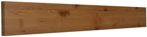 Knotty Alder Butcher Block Backsplash