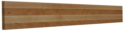 Mixed Maple and Cherry Butcher Block Backsplash