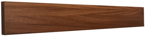 Sapele Butcher Block Backsplash