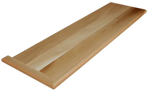 Clear Poplar Stair Tread