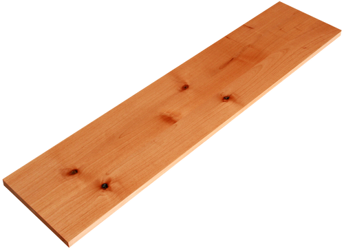 Knotty Alder Stair Riser