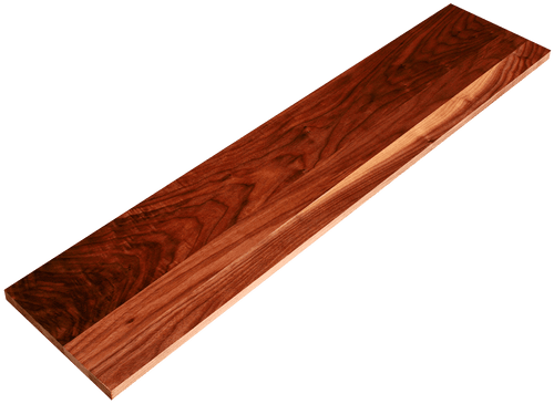Clear Walnut Stair Riser
