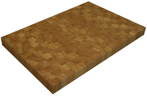 Grey Elm End Grain Butcher Block Countertop