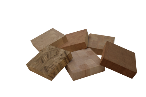 End Grain Butcher Block Sample